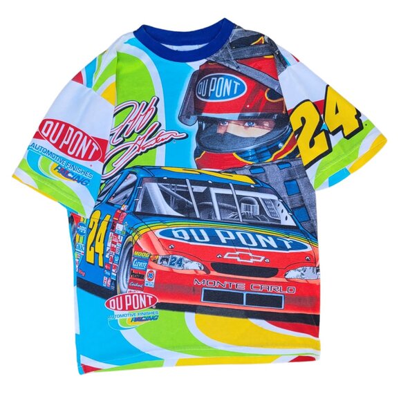 RARE Grail Jeff Gordon NASCAR Racing T-Shirt, All-Over Print, Size XL - Picture 3 of 15
